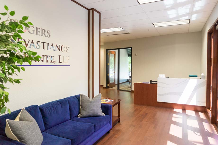 Rogers Sevastianos & Bante LLP law office front desk