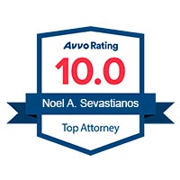 Avvo rating 10.0, Noel A. Sevastianos, Top Attorney